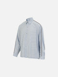 DAXUEN Relaxed-fit long-sleeved button-up shirt — model photo