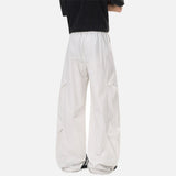 DAXUEN Light grey relaxed wide-leg pants