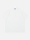 DAXUEN Plain oversized short-sleeved t-shirt in black and white