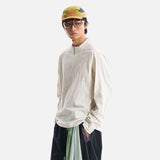 DAXUEN Long-sleeved pullover top with quarter-zip collar