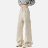 DAXUEN Loose-fitting wide leg pants in solid colors