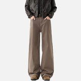 DAXUEN Loose-fitting wide leg pants in solid colors