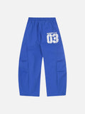 DAXUEN Loose-fitting wide-leg track pants with graphics