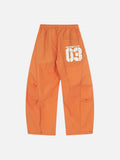 DAXUEN Loose-fitting wide-leg track pants with graphics