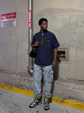 DAXUEN Chill Vibes Corduroy Button-Up Shirt | DAXUEN — model photo