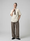 DAXUEN Chill Vibes Corduroy Button-Up Shirt | DAXUEN — model photo