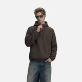 DAXUEN Relaxed-fit hooded pullover hoodie — model photo