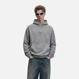 DAXUEN Relaxed-fit hooded pullover hoodie — model photo