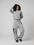 DAXUEN Relaxed-fit hooded pullover hoodie — model photo