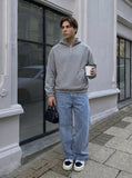 DAXUEN Relaxed-fit hooded pullover hoodie — model photo