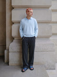Chill Vibes Knitted Polo Shirt