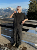 DAXUEN Relaxed-fit short-sleeved t-shirt with embroidery — model photo