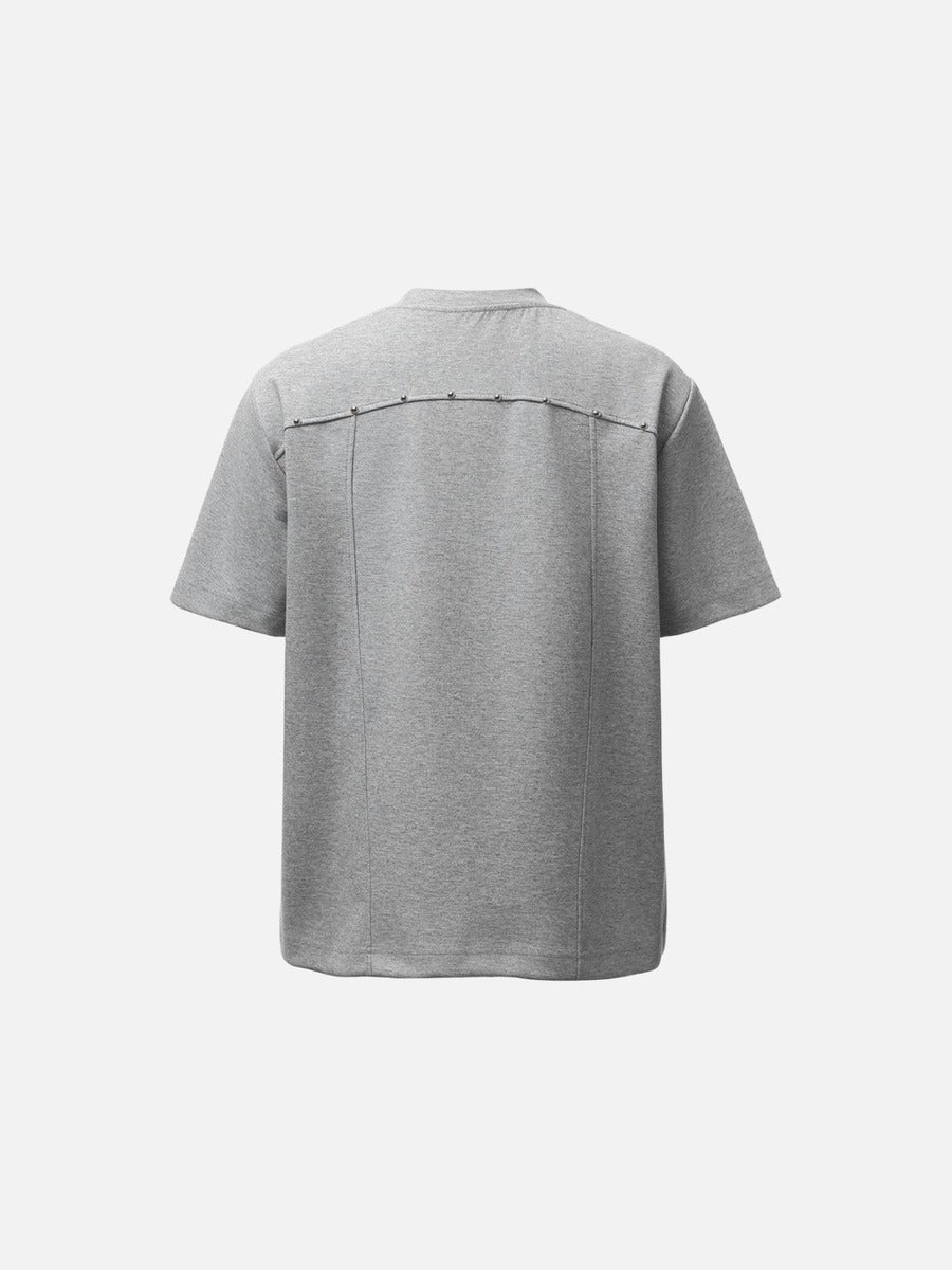 DAXUEN Relaxed-fit short-sleeved t-shirt with embroidery