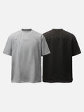 DAXUEN Relaxed-fit short-sleeved t-shirt with embroidery