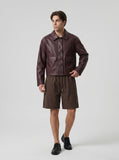 DAXUEN Loose-fit wide-leg shorts for men — model photo