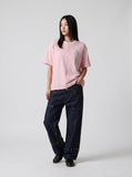 DAXUEN Relaxed fit short-sleeved striped t-shirt — model photo
