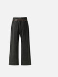 DAXUEN Casual wide-leg pants in light grey and washed black