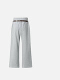 DAXUEN Casual wide-leg pants in light grey and washed black