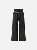 DAXUEN Casual wide-leg pants in light grey and washed black