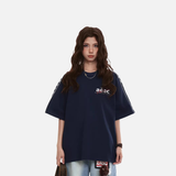 DAXUEN Graphic oversized t-shirt with raglan sleeves