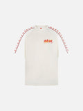 DAXUEN Graphic oversized t-shirt with raglan sleeves
