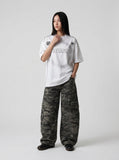 DAXUEN CHOIZE graphic oversized t-shirt — model photo