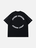 DAXUEN CHOIZE graphic oversized t-shirt