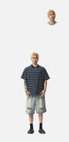 Loose-Fit Stripe T-Shirt — Casual Top