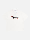 Stylized Dachshund Graphic T-Shirt