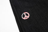 DAXUEN dark blue oversized claw mark distressed denim pants