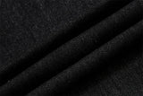 DAXUEN dark blue oversized claw mark distressed denim pants