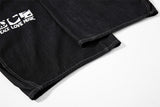 DAXUEN dark blue oversized claw mark distressed denim pants