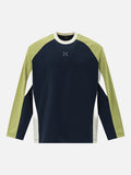 DAXUEN Color block long sleeve t-shirt with raglan sleeves