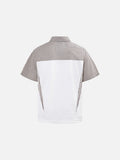 DAXUEN Color-blocked short-sleeved polo shirt