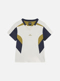 DAXUEN Paneled Away Kit V-Neck Tee