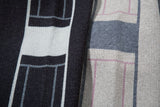 DAXUEN grey oversized contrasting knit cardigan