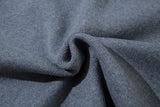 DAXUEN grey oversized contrasting knit cardigan