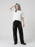 DAXUEN Short-sleeved relaxed-fit t-shirt with graphic — model photo