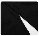DAXUEN black and white contrasting polka dot wide-leg pants