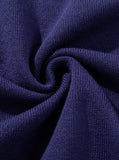 DAXUEN black contrasting trim knit polo shirt