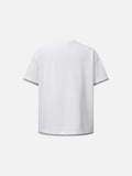 DAXUEN Relaxed fit short-sleeved t-shirt with contrasting trim
