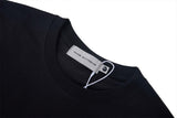 DAXUEN black oversized cracked-number trophy graphic tee