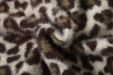 Cream Leopard Print Hooded Cardigan