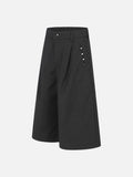 DAXUEN Cropped wide-leg culotte pants with pinstripes