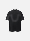 DAXUEN Oversized short-sleeved t-shirt with cross embroidery
