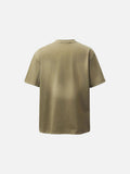 DAXUEN Oversized short-sleeved t-shirt with cross embroidery