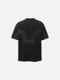 DAXUEN Oversized short-sleeved t-shirt with cross embroidery