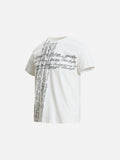 DAXUEN Cross graphic relaxed fit t-shirt