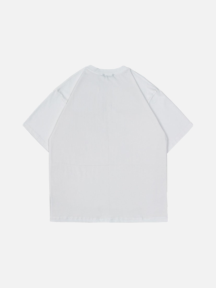 Bold Cloud and Script Graphic Tee