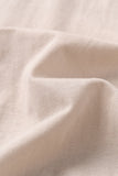 DAXUEN solid grey oversized curved-hem tee